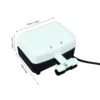 Mini Sandwich Maker Efficient Space Saving Non Stick Breakfast Grilled Cheese Maker 300W EU Plug 220V Easy To Clean for Home 6