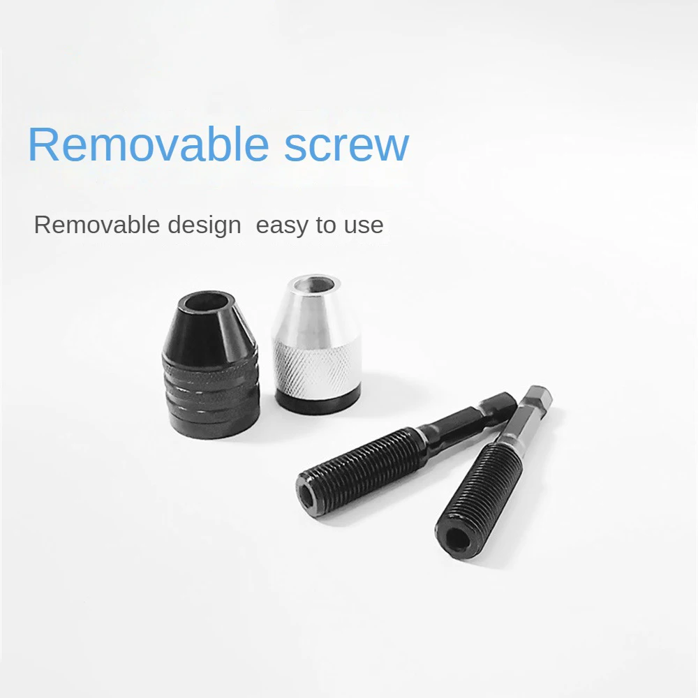 임팩트 육각 생크 드릴 척, 키리스 어댑터, 클램핑 범위 드라이버 도구 액세서리, 0.3-6.5mm, 1 개, 2 개, 4 개