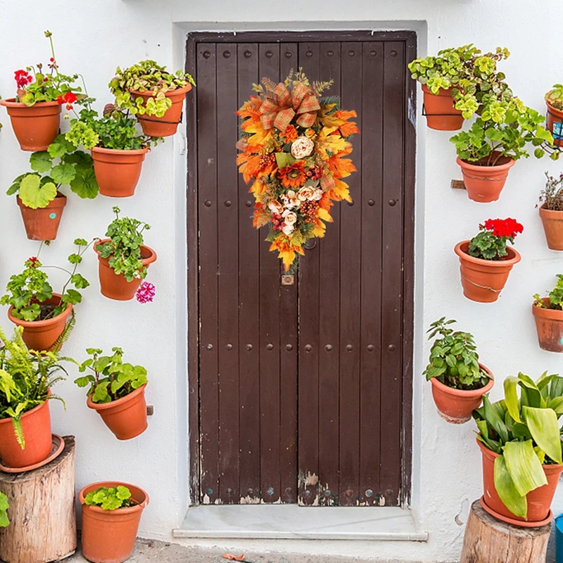 Thanksgiving Fall Wreath 3