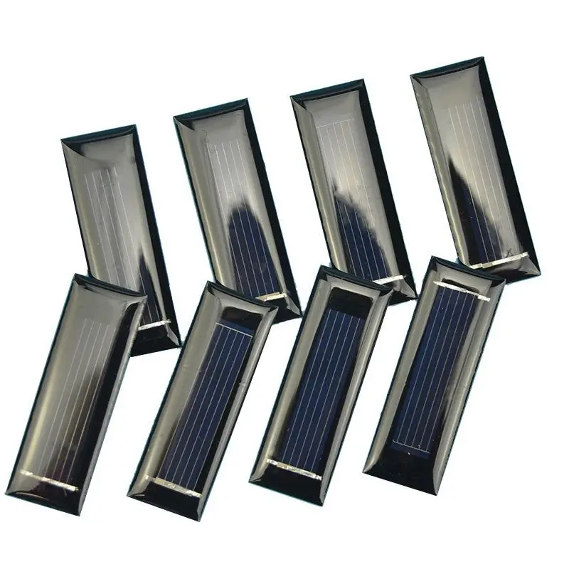 1 Pz 0,5 V 100Ma Pannello Solare Mini Sistema Solare Fai Da Te Modulo Per Caricabatterie Cellulare Portatile Cella Solare