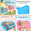 Montessori Educational Children's Xylophone Musical Instruments Toys Parish 8-Tone Piano Baby Percussion Game For 0-3 Years Old 4