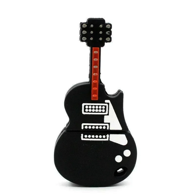 JASTER Cute Musical Instrument USB Flash Drive - Fun Cartoon Guitar & Violin Design, High Speed Memory Stick, Multiple Storage Capacities