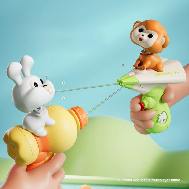 

Baby Toy Water Guns Cartoon Animals Squirt Gun Kids Summer Outdoor Pool Beach Toys For Children 2 3 4 Years Water Fight Game Toy
