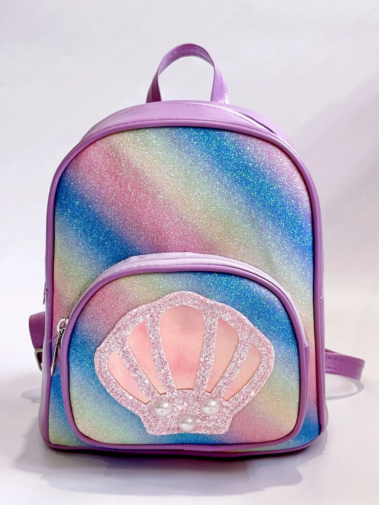 PU Shell Backpack Girl Cute Cartoon Personalized Kindergarten Schoolbag Children's Gift Trend Backpack 3