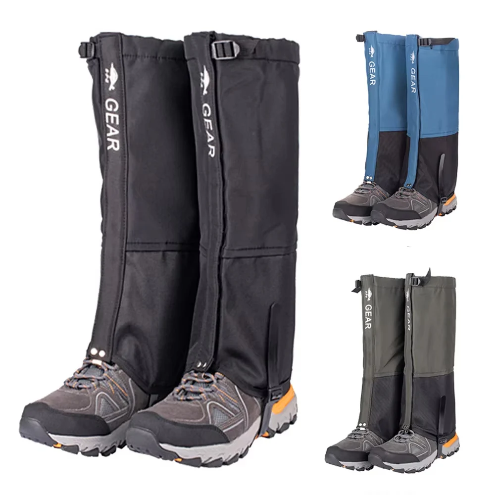 Waterproof Outdoor Leg Gaiters for Hiking and Winter Activities