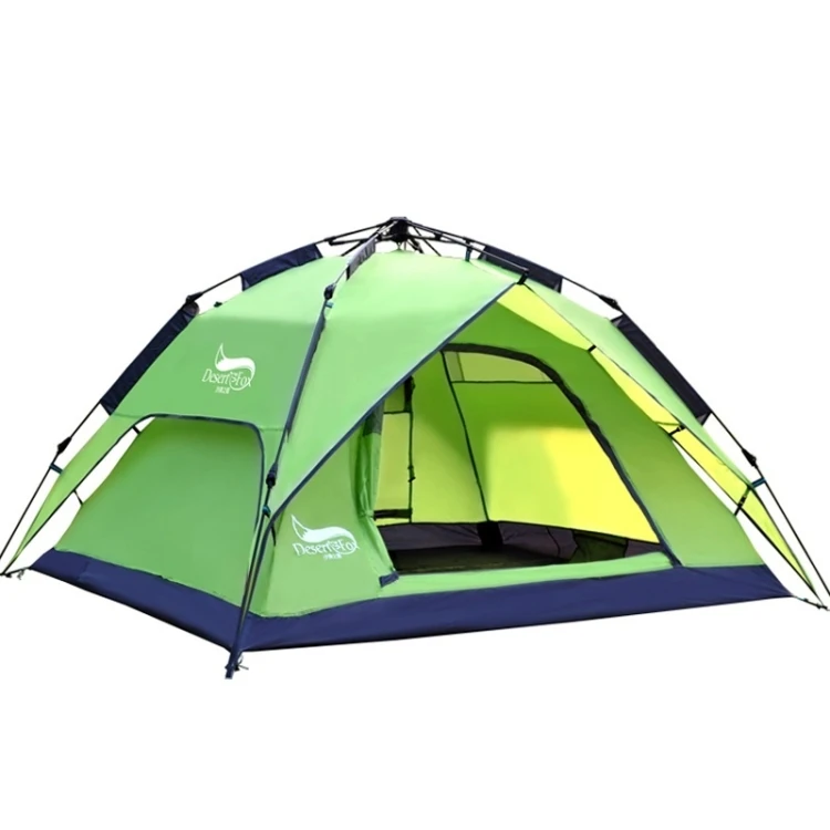 

3-4 person Desert Fox Outdoor Travel Camping & Hiking Camp Tent Beach Automatic Easily Building fishing tents camping outdoor