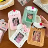 1 Piece Furry Cute Kpop Photocard Holder Creative Design Funny Cartoon ID Photo Card Cover Case Kawaii Cake Photo Protector 2