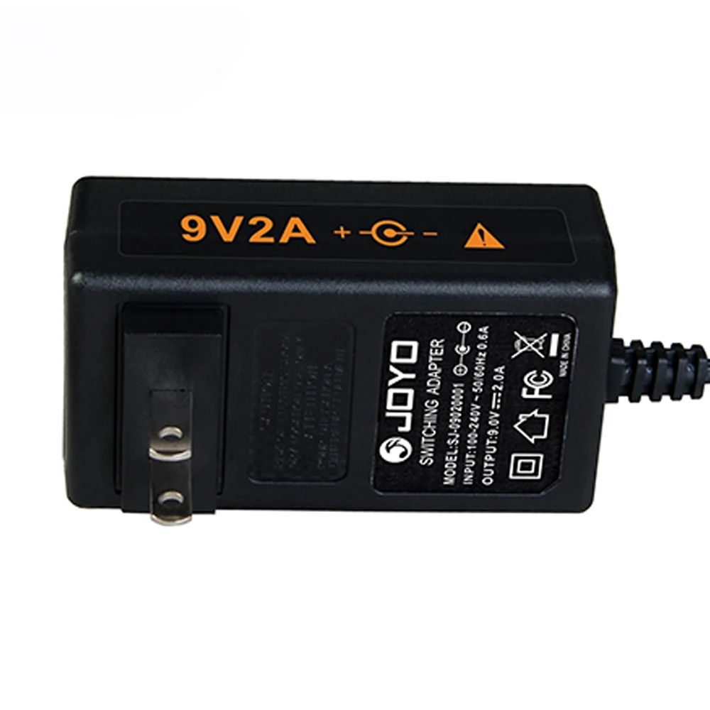 JP-03 Guitar Pedal Power Adapter DC 9V 2000mAh Output 3.5mm Converter Multi-plug