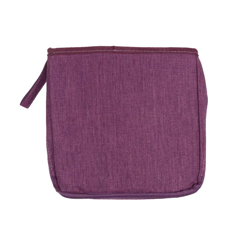 مقلمة متعددة الطبقات ذات سعة كبيرة، حقيبة مستحضرات...