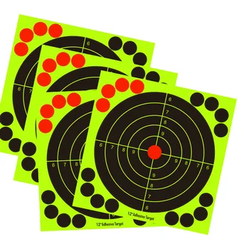 12" Self-Adhesive Shooting Target 1