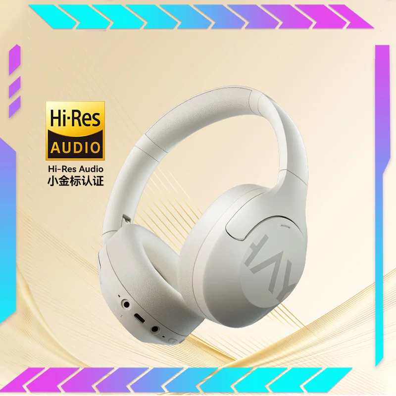 

Haylou S30 Wireless Headphone With Microphone Bluetooth Anc Long Endurance Active Noise Reduction Headsets Low Delay Headset