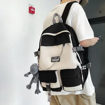 2025 Fashion Schoolbag Female Student Backpack Large Capacity Fashion Boy Backpack Computer Bag Femal School Backpack Travel Bag