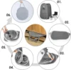 Portable Steam Sauna Tent Full Body Personal Home Spa with Remote Control, 4L/1600W Sauna Steamer Machine 5