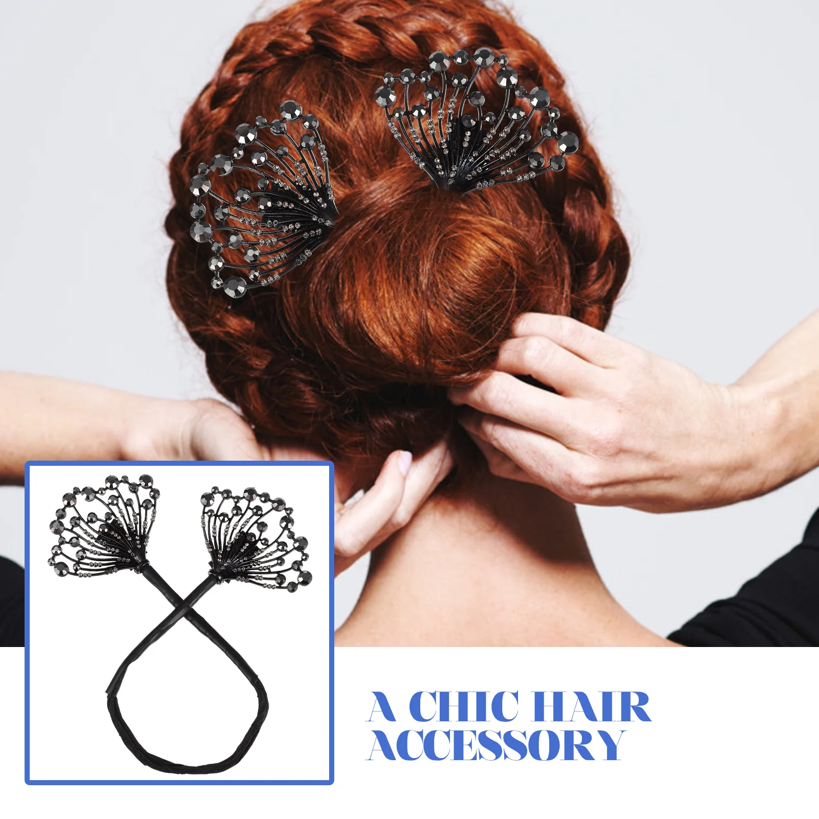 Hair Bun Maker Women Hair Bun Fixed Hairband Exquisite Bun Maker Hair Convenient Making Headband