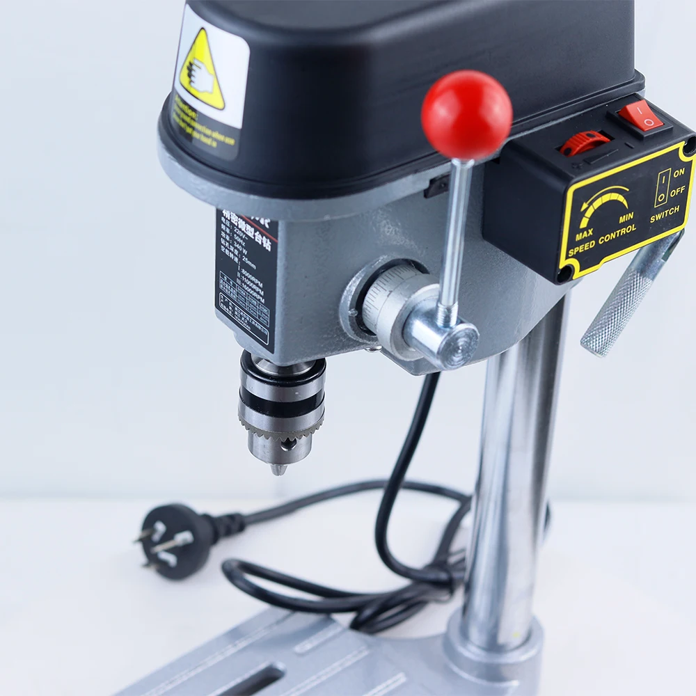 High Speed Mini Drilling Machine 340w Drilling Chuck 1-10mm Bench Machine Table