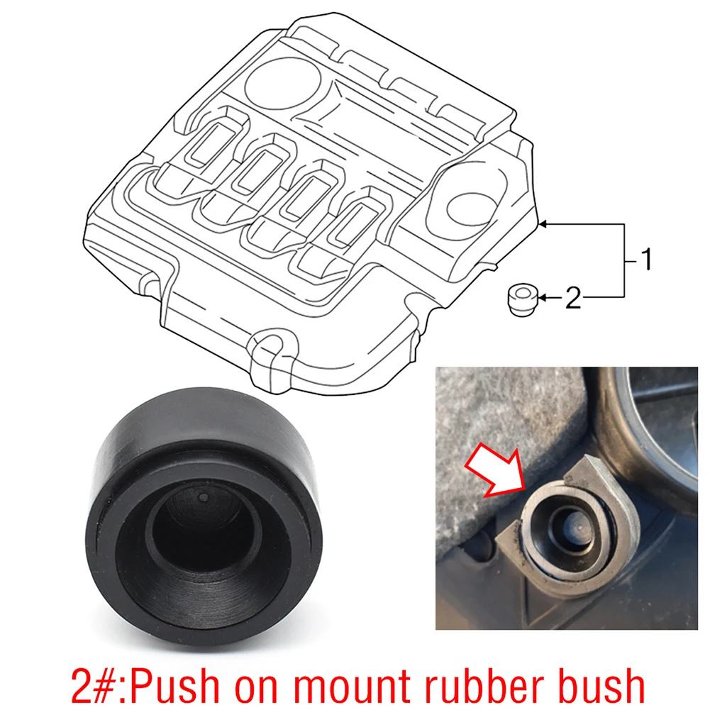 

1 шт., резиновое Крепление для BMW 11147799108