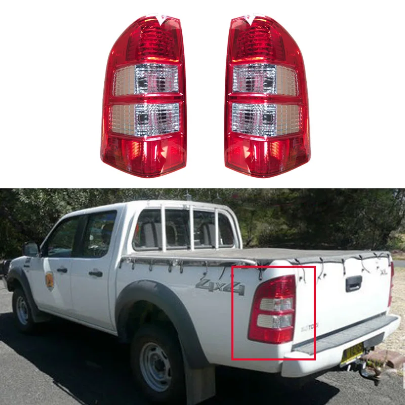 Phare Arrière Droit Pour Ford Ranger 2003-2006 - Neuf Avec Porte-ampoule, Homologué ECE
