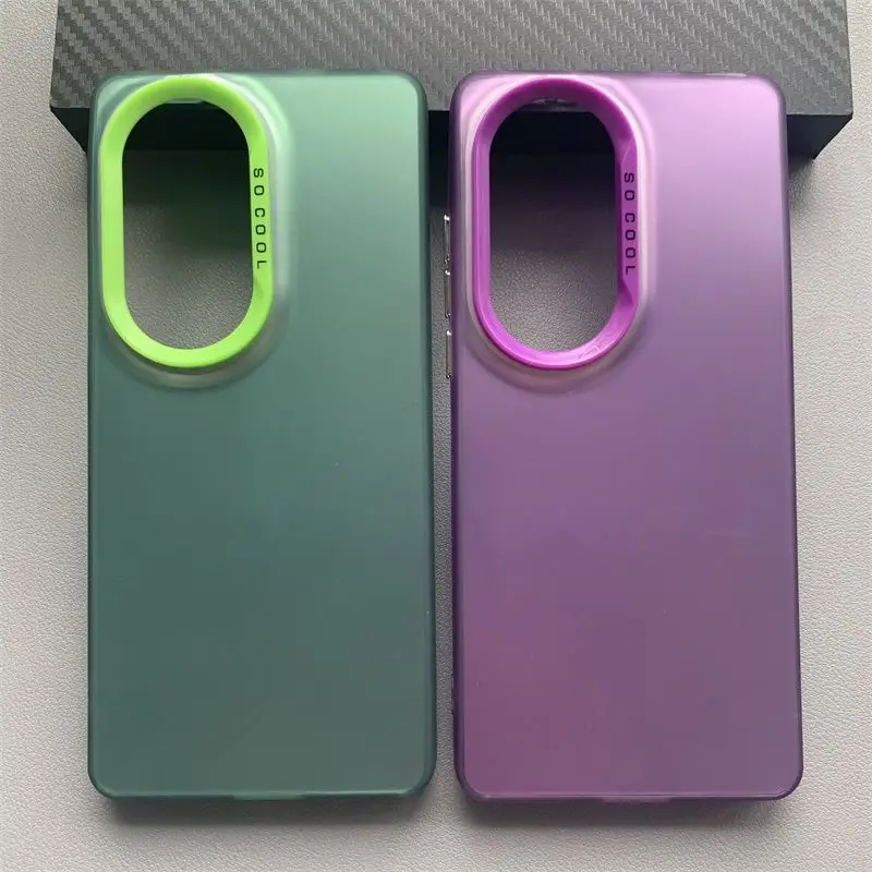 Luxurious Metallic Aurora Skin Matte Cover