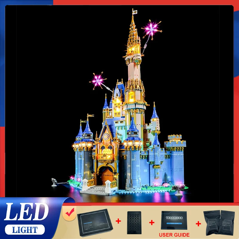 

Diy LED Light Kit For LEGO 43222 The Castle （Only LED Light，Without Blocks Model）