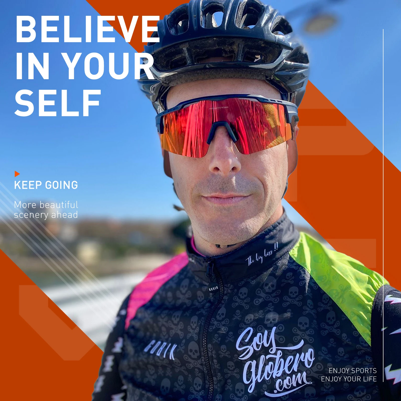 Kapvoe 3lens Ski Sunglasses Snow Goggles Cycling Glasses Photochromic MTB Riding Skating Sunglasses UV400 Man Woman Bike Eyewear