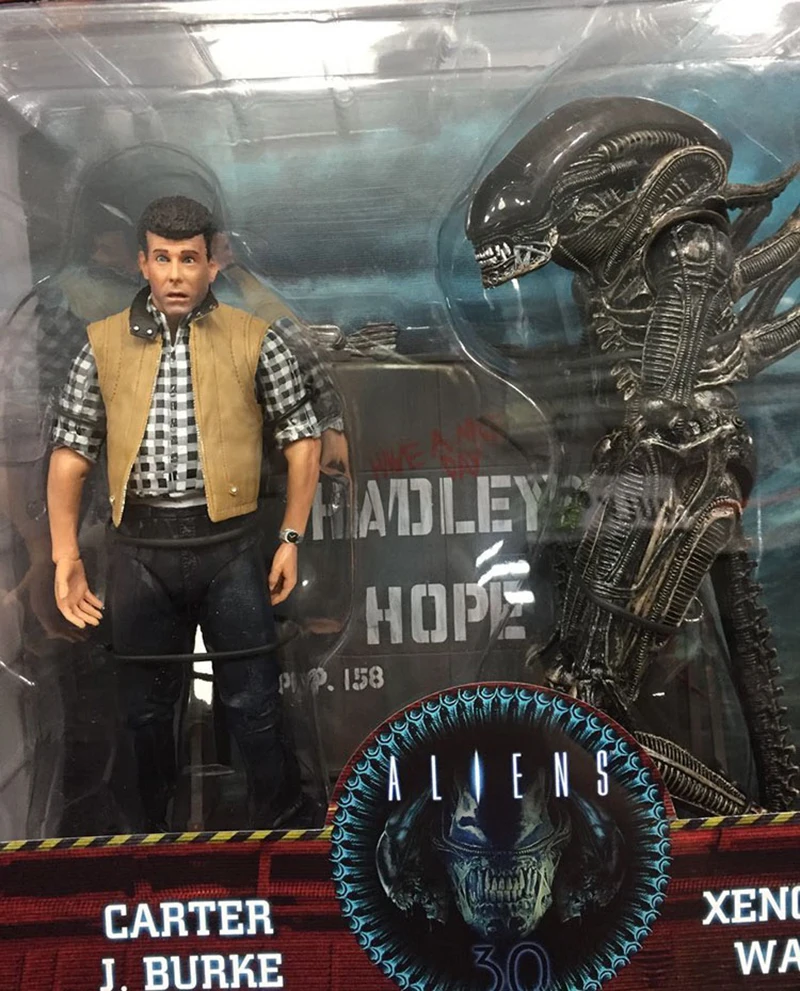 Necaエイリアンvsプレデターアクションフィギュアカーターjバーク