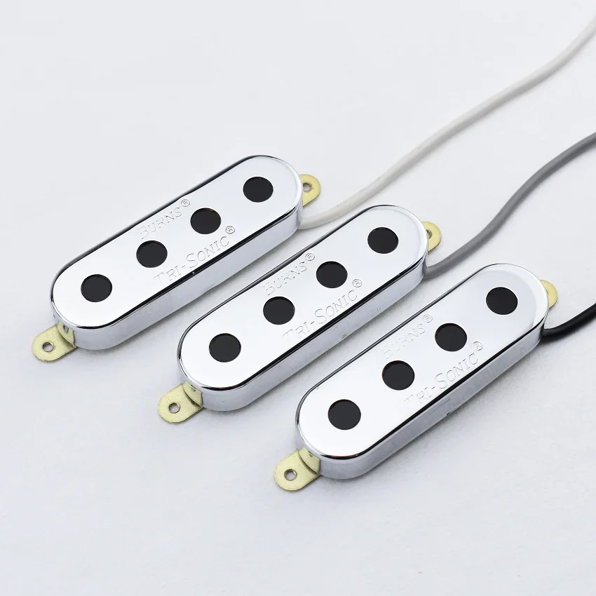 

Upgrade Alnico Tri-sonic Single Bass Pickups For 4 String Electric Bass,1 Set Chrome,Musical Instruments Accessories