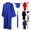 Bachelor Degree Ceremony Attire Bachelor Graduation Uniform Arts Student Graduation Robe with V Neck Hat Bachelor for Doctor 1