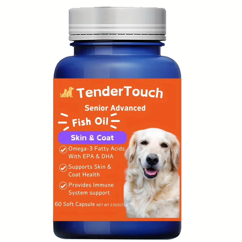 Omega 3 Fish Oil Supplement for Dogs and Cats