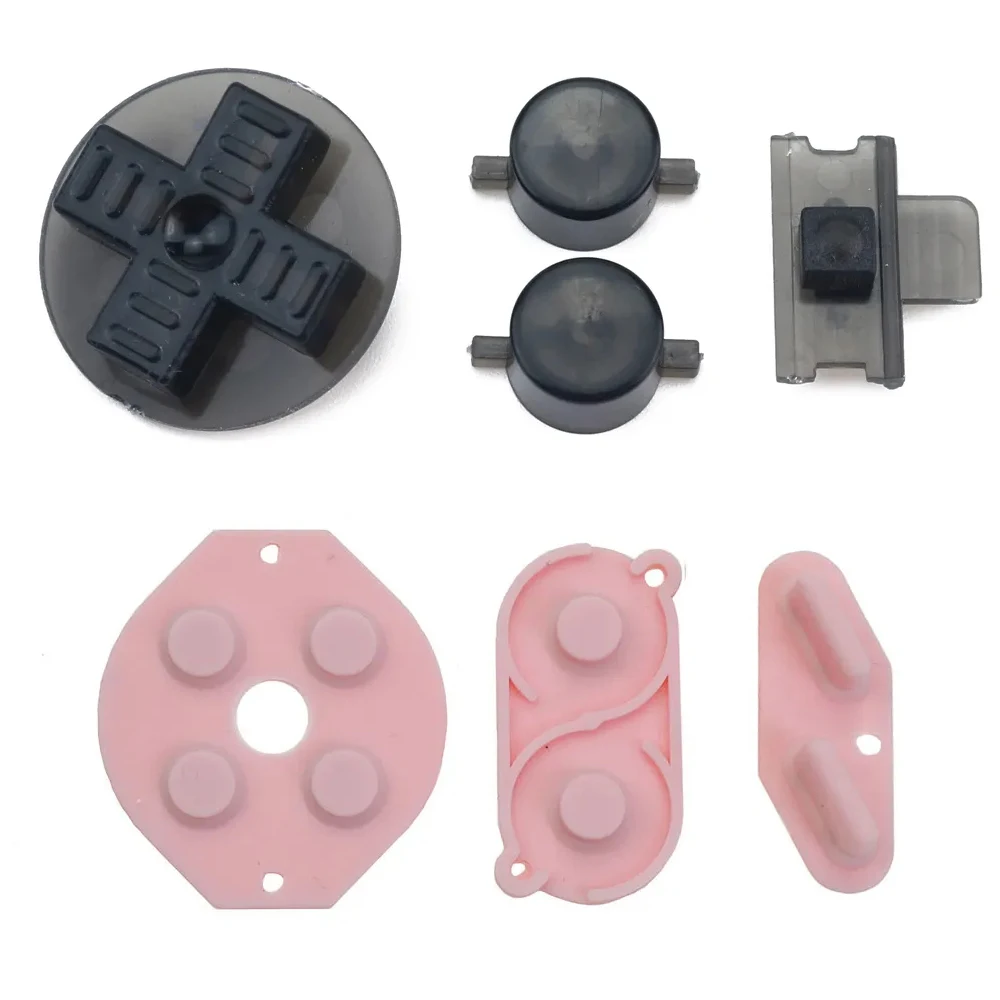 Rubber Conductive D-Pad and Button Set Replacement