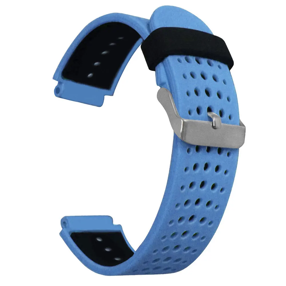 Silicone Breathable Smartwatch Strap - Enhanced Comfort and Style