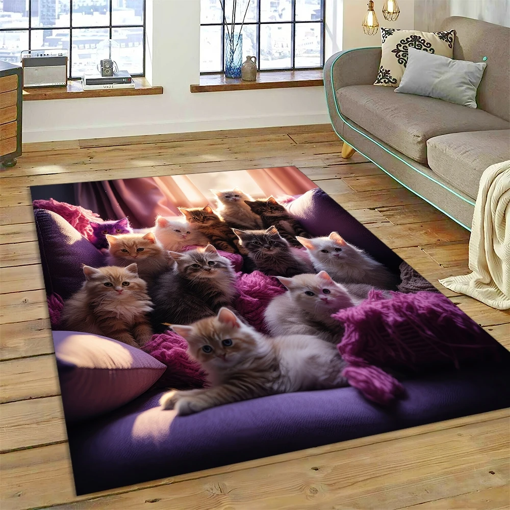 Tapetes temáticos de gatos persas: Uma fofura para sua casa! 14 S6c00cac9701247b3a88af2e9fc482d55d