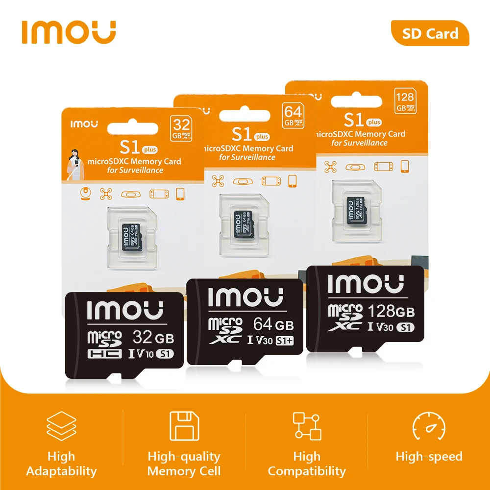 IMOU SD Karte Exklusive Micro SD XC Karte für Überwachung