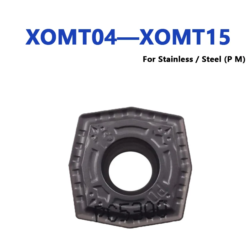 

U Drill Inserts XOMT040204 XOMT050204 XOMT060204 XOMT07T205 XOMT090305 XOMT11T306 XOMT130406 -PD PC5300 CNC Carbide Inserts XOMT