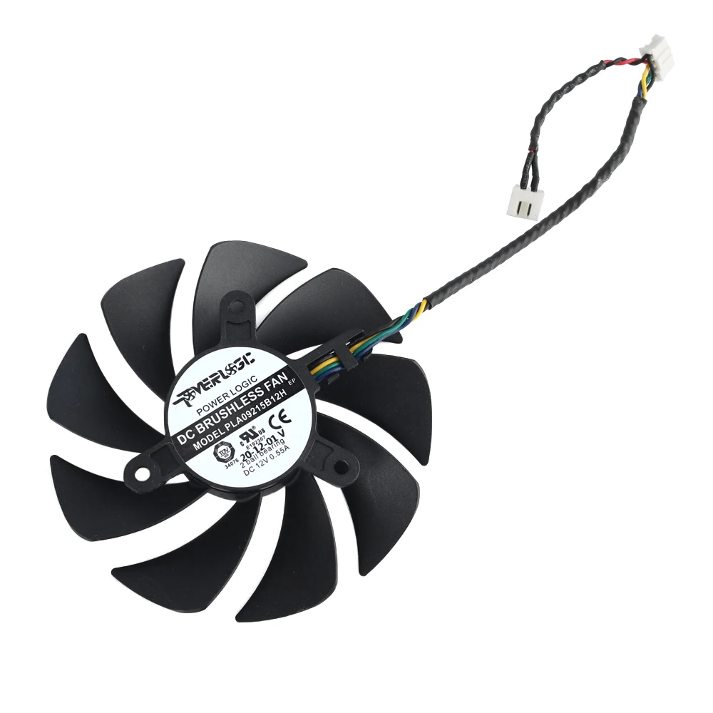 Rolamento de Esferas Rtx3070 Rtx3080 Rtx3090 fã Placa Vídeo para Dell Rtx 3070 3080 3090 Placa Gráfica Ventilador de Refrigeração 87 mm Pla09215b12h - Imagem 4