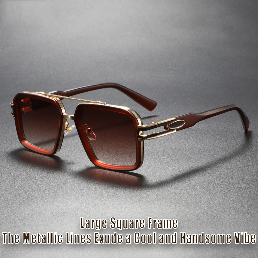 2025, neue Unisex-Sonnenbrille, vielseitiger Modetrend, Doppelstrahl-Design, Sonnenbrille, Mann und Frau, Brillen, Steam Punk, UV400-Sonnenbrille