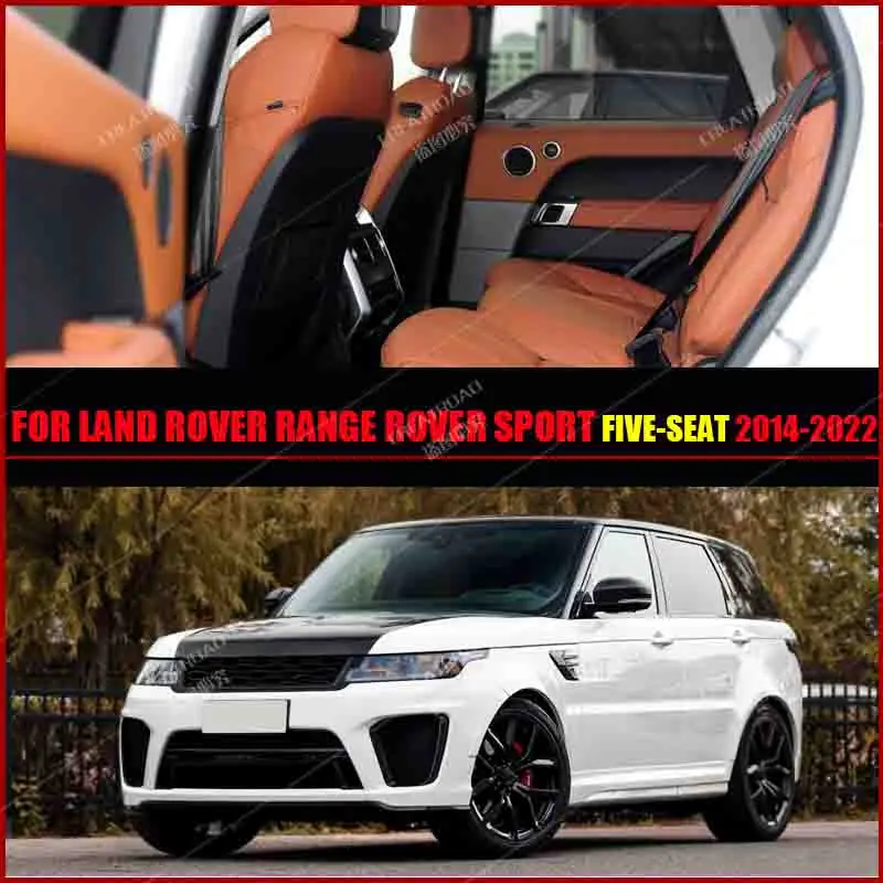 랜드로버 레인지로버 스포츠용 자동차 바닥 매트, Land Rover Range Rover Sport 2014 2015 2016 2017 2018 2019 2020 2021 2022, 맞춤형 자동 풋 패드