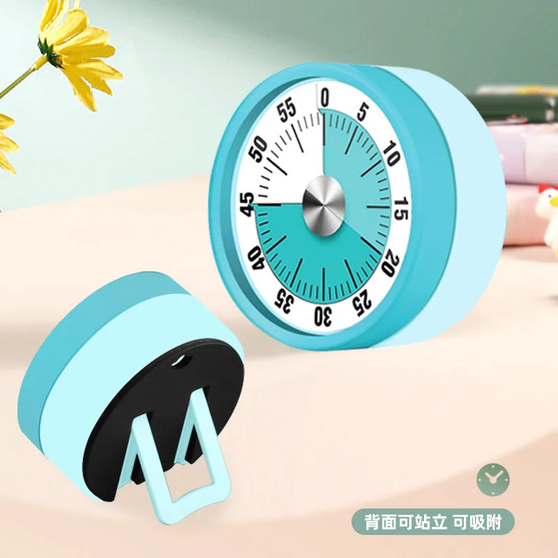 Stainless-Steel-Visual-Timer-Mechanical-Kitchen-Timer-60-Minutes-Alarm ...