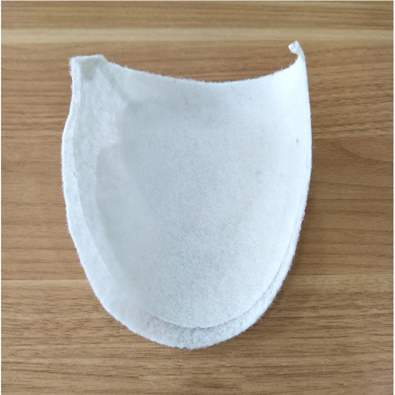 White 6-100Pair Hard Padded Shoulder Pad Encryption High Shoulder Pad for Blazer Dress Clothes Sewing Accessories shoulder pads