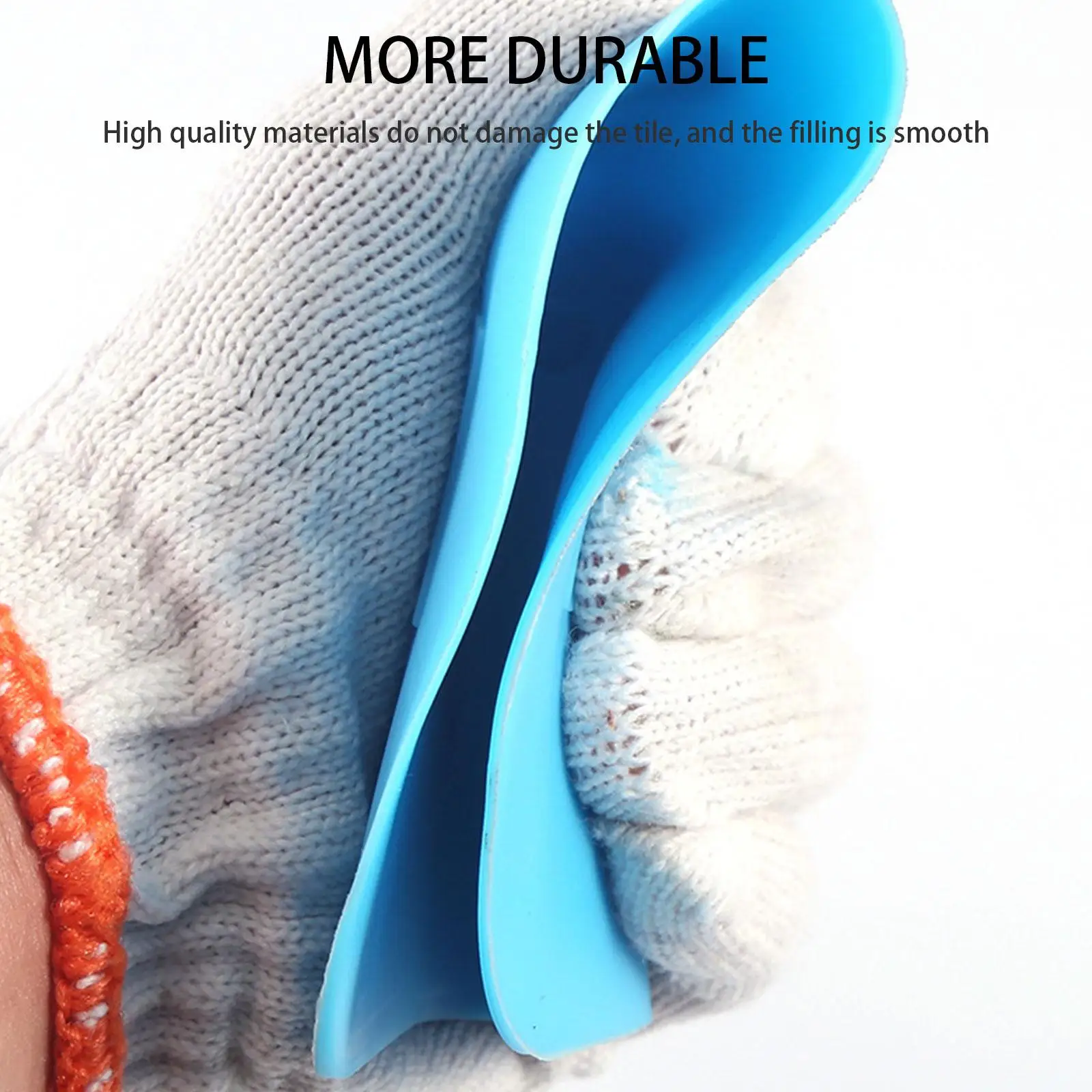 1pc Caulking Finisher Tool Rubber Caulking Finisher Tile Grout Tool Sealant Smooth Scraper Grout Filling Beautify Tool 3