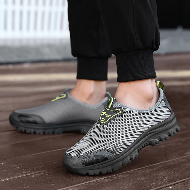 Men's Breathable Casual Sports Shoes Lightweight Mesh Fashion Luxury Comfortable Shoes Gym Running Non Slip Chunky Sneakers 5