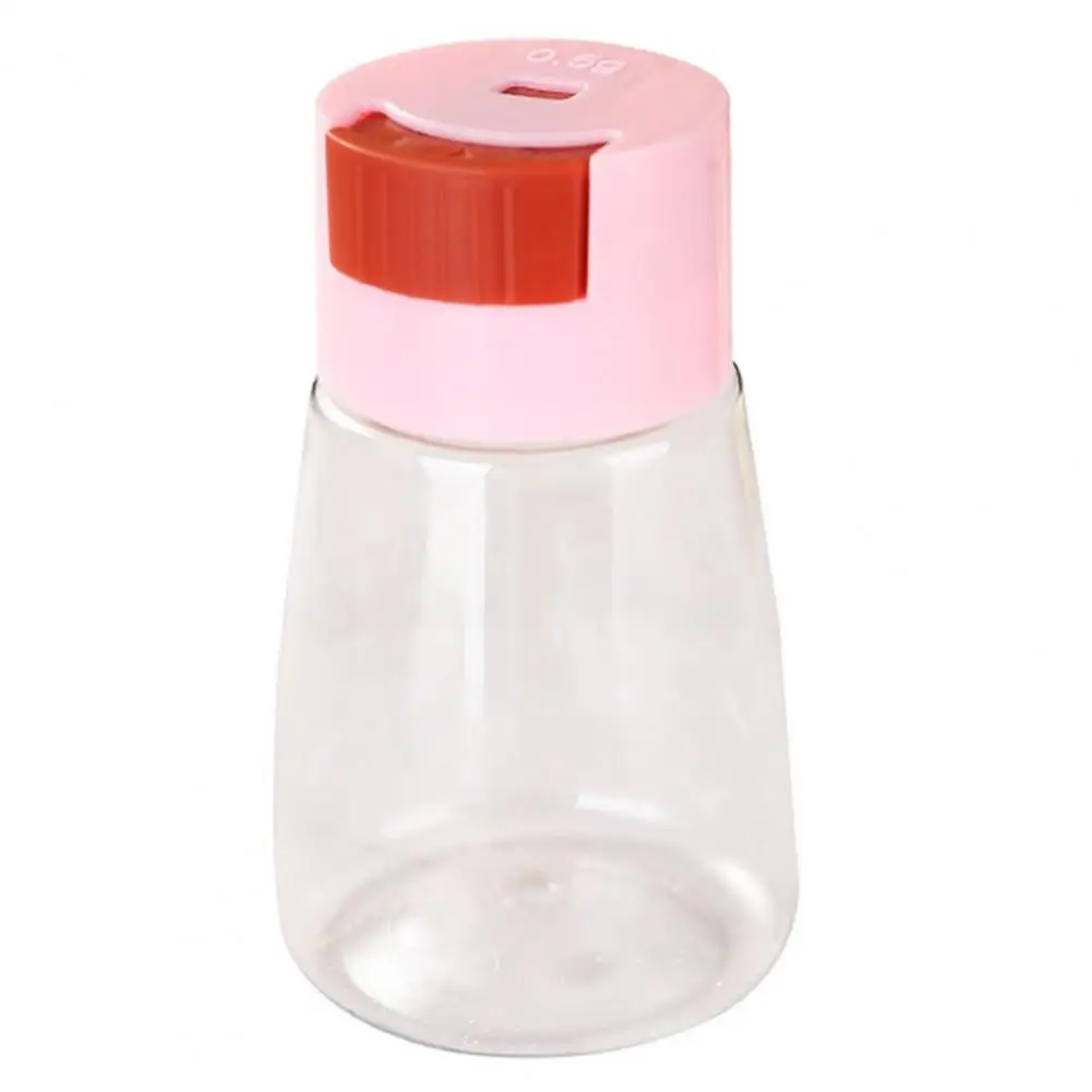 Food-grade Pp Seasoning Container Measuring Seasoning Bottle Airtight Salt Shaker Precise Control Healthy Intake Kitchen Gadgets
