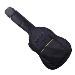 Premium Waterproof Black Guitar Backpack with Double Straps and Padded Protection (1PC)