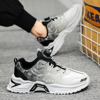 Plaid Sports Shoes for Men and Women, Fashionable and Breathable Running Shoes with Rotating Button Air Cushions, Ultra-Light Running Shoes for Men and Women, Suitable for Outdoor Workout and Traveling Men's Shoes