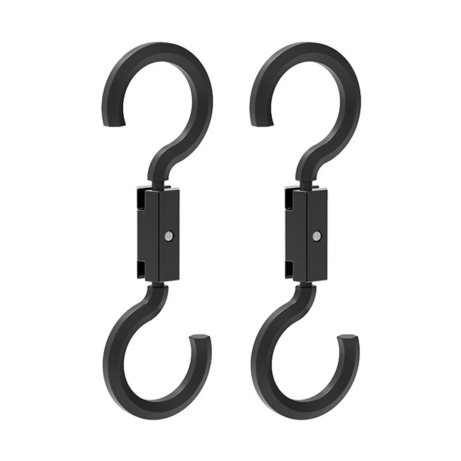 1 pair Car Headrest Hook Seat Back ABS Hook Portable Hanging Clothes Holder Adjustable Rotatable Bedroom Closet Hooks Bear 6 KG
