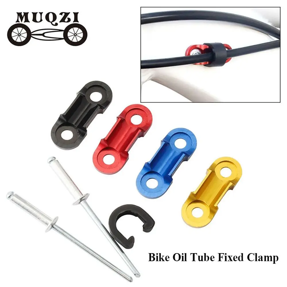 

Bike Oil Tubes Bicycle Shifter Line Accessories Fixed Clamp Conversion Trap Adapter Frame Buckle Tube Clip Guide