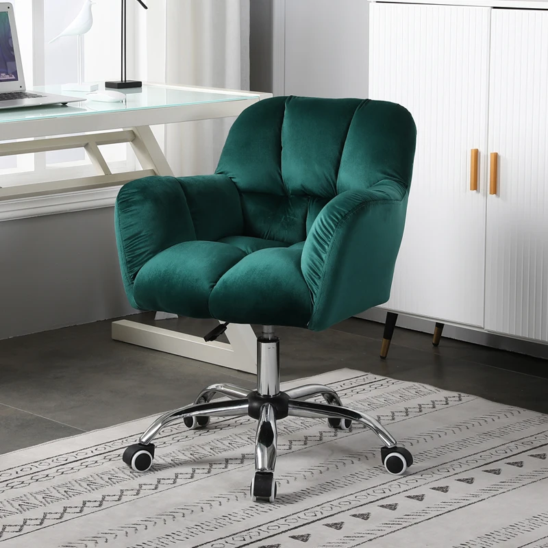 

Nordic Computer Office Chair Comfortable Minimalist Backrest Teal Office Chair Home Wheel Cadeira Para Escritorio Furniture