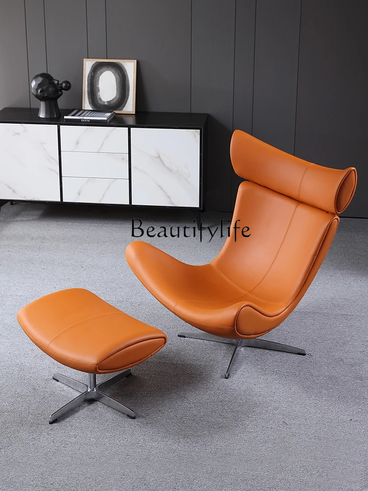 

Light Luxury Snail Chair Designer Lazy Nordic Leisure Single-Seat Sofa Chair Modern Minimalist Wingback Chair