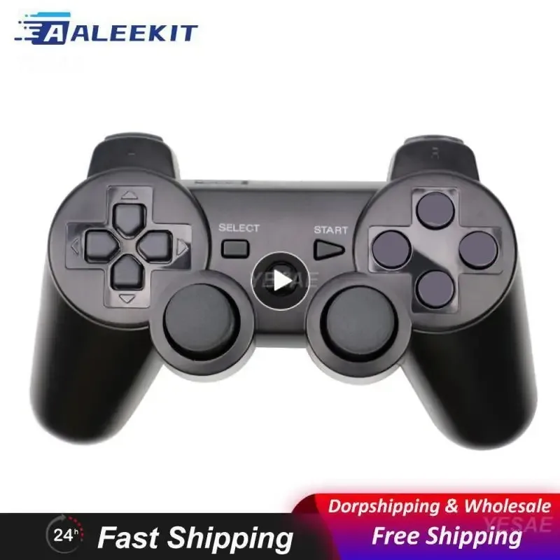 Ps3ControllerErgonomicsDelicateKeysBlueWhiteGamepadColorHandle