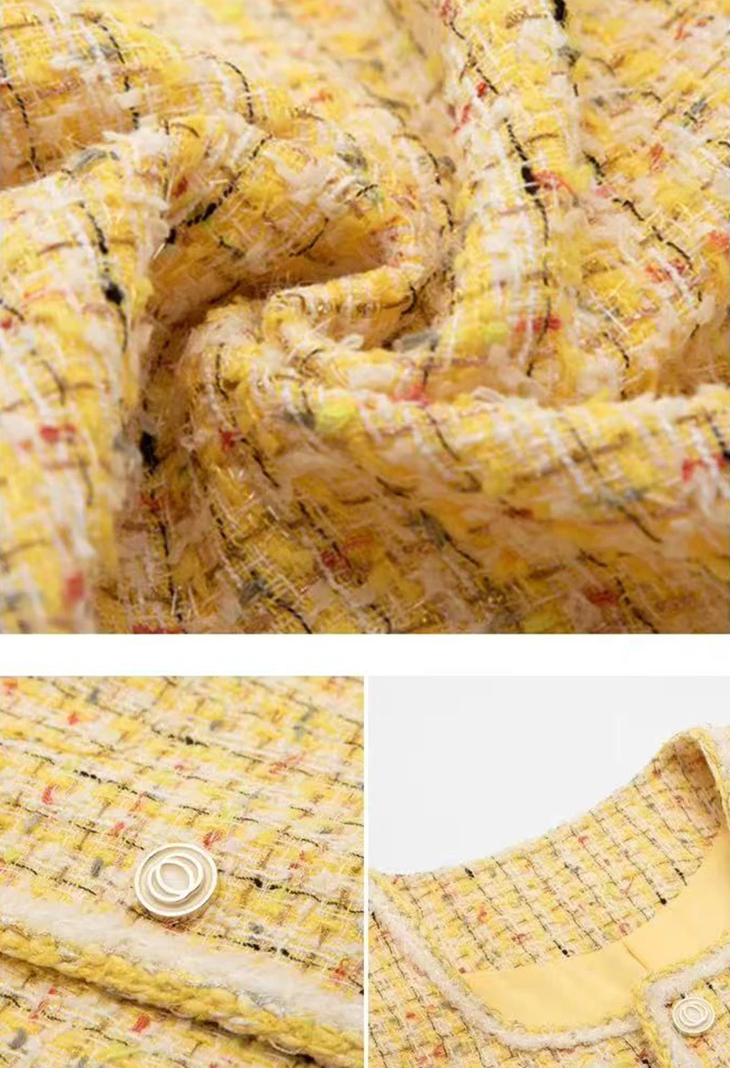 GIDYQ Plaid Jacket Side View