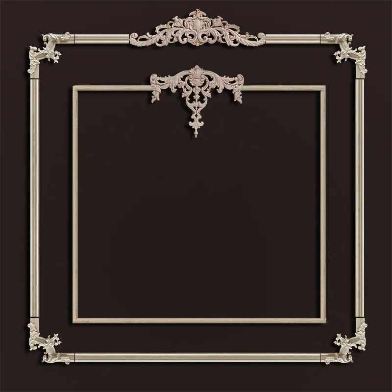 appliques en bois, 5 pièces, for porte de lit, armoire, garde